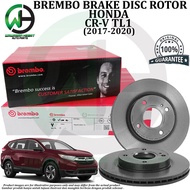 Honda Crv TLA Front / Rear Brake Disc Rotor Brembo [ 1Pair ] [ Original ] (2017-2020)