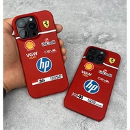 Ferrar Phone Case, F1 Fleet Customized Phone Case, SF90, 16promax Phone Case, 15pro, 14 plus, 13pro 