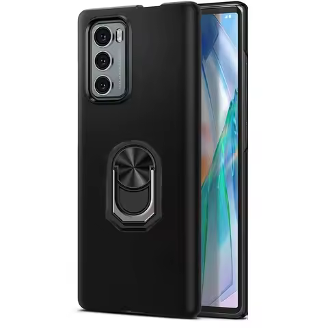 Case For LG Wing 5G lgwing LM-F100N 6.8" Anti-fingerprint Ultra-thin Smooth Hard Matte PC Ring Holde