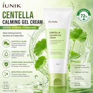 iUNIK Centella Calming Gel Cream 60ml - Centella & Tea Tree Moisturizer for Sensitive, Acne-Prone Sk