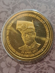 2017 Malaysia Yang di-Pertuan Agong XIV Commemorative Coin Card
