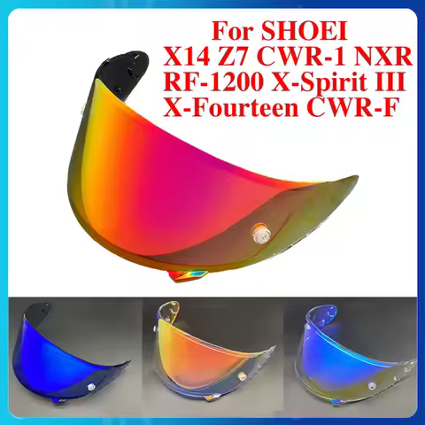 Motorcycle Helmet Lens For SHOEI X14 Z7 CWR-1 NXR RF-1200 X-Spirit III X-Fourteen CWR-F RF-SR Helmet
