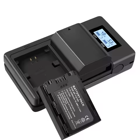 FZ100 LCD digital display charger USB Battery Charger for Sony NP-FZ100, BC-QZ1 Alpha 9, A9, Alpha 9