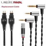 Uareliffe Headphone Upgrade Cable Audio Replacement Line 3.5mm/2.5mm/4.4mm/4pin XLR Headsets Wire Fo