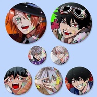 Manga Phantom Busters Badges 25 32 44 58 75 Mm Round Cosplay Pin Bag Decor Fans Collect Friends Gift