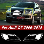 headlamp cover cap FOR Audi Q7 2010 2011 2012 2013 2014 2015 replacement head lamp light lens head l