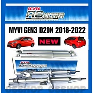 PERODUA MYVI 2018 , ABSORBER FRONT / REAR KYB RS ULTRA HEAVY DUTY ORIGINAL KAYABA SUSPENSION