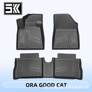 Suitable for ORA GOOD CAT2021-2024TPE Foot Mat 3D All-Weather Material Floor Mat