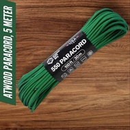 ATWOOD PARACORD, USA (5 meter) 550 4mm Emerald