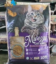 (Ready Stock) MUEZZA Hair and Skin Care Dry Cat Food Chicken Formula Makanan Kucing Bulu Cantik Berkualiti 10KG