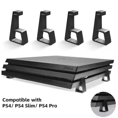 Cooling Horizontal Holder Stand Bracket For PS4 Slim Pro Game Console for PlayStation4 Game Accessor