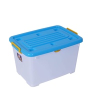 Shinpo 146 CB 82 Container Sprinter Plastic Box 82 Liters With Wheels CB82 Storage Container Box