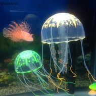 [WoodAron] Aquarium Glowing Effect Artificial Jellyfish Aquarium Decoration Luminous Ornament Aquatic Landscape  Aquarium Decoration MY