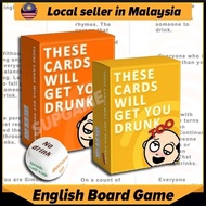 English Drinking Drunk Family Board Game Card [These Cards Will Get You Drunk]