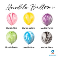 10" Marble Balloons Party Helium Balloon Pack Christmas Happy Birthday Anniversary