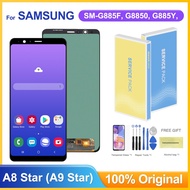 6.3'' Display Screen for Samsung Galaxy A8 Star G885 G885F G8850, for  Samsung Galaxy A9 Star Lcd Display Touch Screen Digitizer