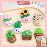 Combo of 5 random Charms (C921) slime/ Decorative Tools [With Glue - Button for Self-attaching] Cute