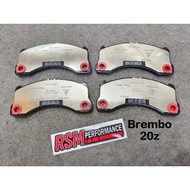 Brembo 20z 6pot caliper pad brake 400mm 405mm 410mm 415mm