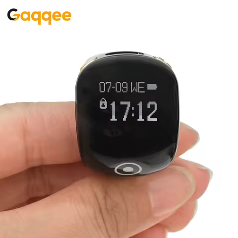 Adjustable Finger Counter With Bluetooth S7pro Smart Ring Clicker HD Digital OLED Display Type-C Cha