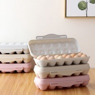 DIXRY 12/18 Grid Durable Large Capacity With Lid for Refrigerator Storage Kitchen Gadget Egg Box Storage Box Kitchen Organizer Egg Tray