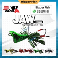 EXP Jaw Mini Jump Frog | 35mm | 9G | Wooden Frog Expert For Snakehead Hunter Haruan / Toman Bunga/Bujuk | Fishing Frod