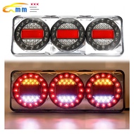 PAIR  Maxilamp 3 LED AUTOLAMPS COMBO LIGHTS 4X4 4WD TRAILER CAMPERS UTE TRAY