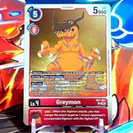 Digimon TCG Greymon Digimon Generation Holo
