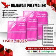 Premium PINK Polymailer Plastic Packing 16x20/ 17X30/ 20x30cm Thick Glue Plastic Bag