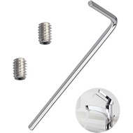 155023 Wrench Screw Kit for Moen Kitchen Faucet Handle Repair Replacement Parts（ 2 Set Screws and a 