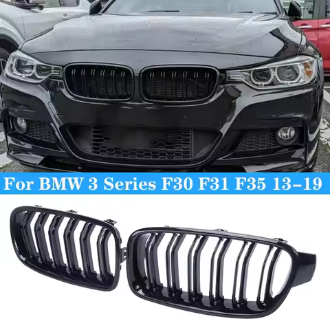 For BMW 3 Series F30 F31 F35 330d 328i 335i 320d 340i Car Front Kidney Grill Grille Racing Grills Gr