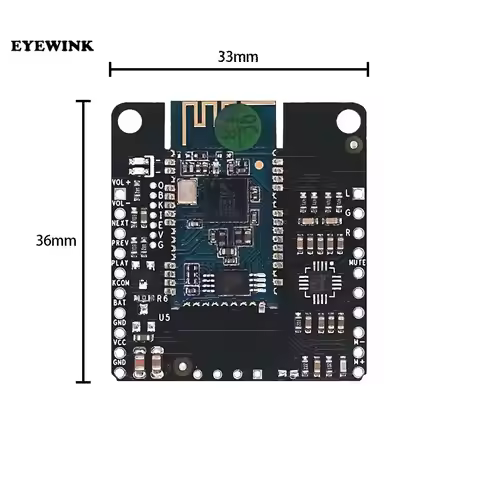 CSR8645 APT-X lossless music hifi Bluetooth 4.0 receiver board audio on-board Bluetooth receiver mod