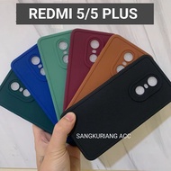 Softcase Pro Camera Redmi 5/5 Plus Candy Case full Color Slikon TPU