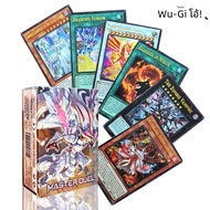 การ์ด Yu GI Oh 72ชิ้นพร้อมพร็อกซี่ตัวอักษรสีทองเงาโครงสร้างที่ใช้ร่วมกัน Tyler kurikara การ์ด Yugioh