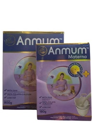 ANMUM MATERNA VANILLA 180G AND 800G