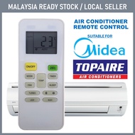 Midea / Topaire Replacement For Midea Topaire Air Cond / Aircond  / Air Conditioner Remote Control RG-52
