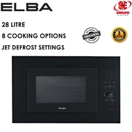 Elba Built-in Microwave Oven 28 Litre With 8 Cooking Options EMOQ2881BI(BK)