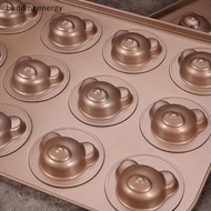 {BUDDI} 4/6/9/12 Even Bear Mold Baking Mold Pan Non-stick DIY Cute Candy Cake Mold Tool Decoration B