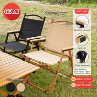 GDeal Medium/Large Camping Portable Fishing Chair Camping Outdoor Foldable Lightweight Aluminum Allo