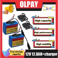 OLAPY 3S2P 12V 12800mah battery 18650 Li-ion 12.8 Ah Rechargeable batteries