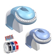 B90 Portable Embossed Label Printer With 3D Refill Tape 3 Rolls For Dymo Organizer Xpress 12965 Make