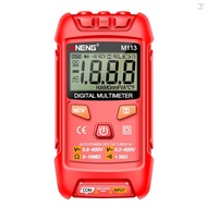 ANENG M113 Digital Mini Multimeter Tester Intelligent AC/DC Voltage Meter 1999 Counts LCD Voltage Resistance Meter Tester with NCV Data Hold Auto Ranging for Line On/Off Detection