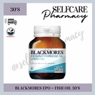 BLACKMORES EPO + FISH OIL SOURCE OF OMEGA-3 &amp;, DHA, EPA &amp; GLA 30'S
