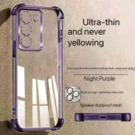 เคส หลังใส ขอบเงา สำหรับ OPPO Realme 14 / Realme 14T 5G กันกระแทก นิ่ม