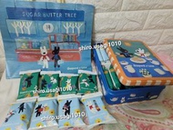 現貨即交收 🎀連紙袋+鐵盒16件裝 Sugar Butter Sand Tree Gaspard at Lisa限定版 砂糖奶油樹餅乾 原味8件焦糖燉蛋味8件