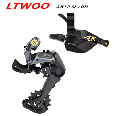 LTWOO AX12 1x12 Speed Trigger Shifter,12s Shifter Lever+Rear Derailleur, Compatible with M9100 / M81
