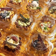 Corn Big Egg Tart Packaging Box Sunflower Egg Tart Box Single 12 Pieces Cupcake Croissant Egg Tart P