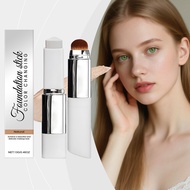 Two-in-One Color Foundation Stick (Nude Color) Lightweight Fit Light Foundation Hold Makeup Moisturi