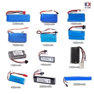 7.4v RC Li-po Battery/Li-ion Battery SM 2P 3P 4P JST T Plug Lipo Rc Car Boat Crawler