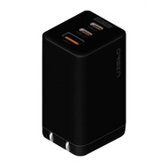 Orsen by Eloop C12 GaN หัวชาร์จเร็ว 3 พอร์ต PD 65W QC 4.0 Adapter อแดปเตอร์ หัวชาร์จ Type C Notebook