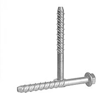 Bulk Hardware BH05759 Self Tapping Concrete Masonry Hex Bolt M10 x 150mm (3/8" x 6") - Pack of 4